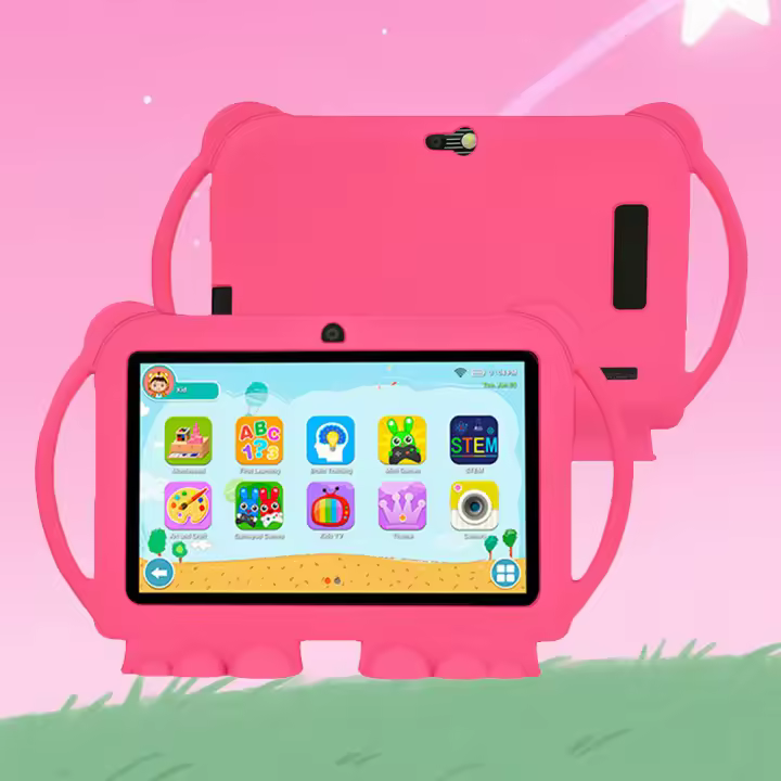 7" Tablet para Niños, Pantalla Anti-Ojos, Control Parental, Aplicaciones Educativas, Android 11, Funda Antiimpactos - 1