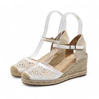 Calzados Soraia Sandalia Ganchillo Mujer Verano, sandalias cuñas  comodas y elegante. - details 18