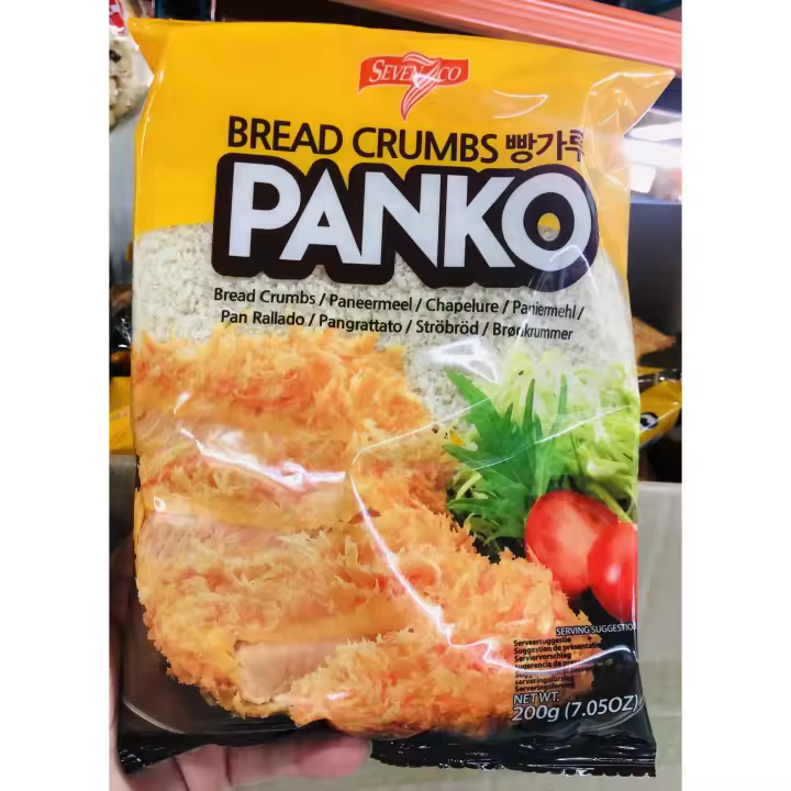 SevenCo Coreano Panko, Pan Rallado, migas de pan, ideal para comidas fritas - 1