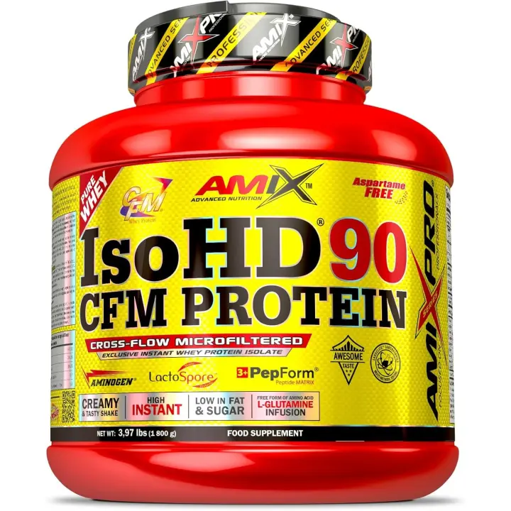 Proteína Aislada de Suero en Polvo AMIX Nutrition Iso HD 90 (1,8 Kg) - 1