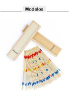 Pack de 6 a 30 juegos Mikado madera para niños, regalos cumpleaños invitados, detalles boda y bautizo, juegos educativos clásicos, recuerdos fiesta infantil, Regalantes Store - details 1
