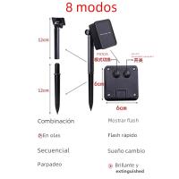 Luz De Fairy Solar LED Impermeable Para Exterior 5M/12M/22M Decoración De Jardín Para Fiesta De Navidad Cadena De Luces De Calle - details 15