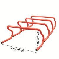 Nuevas Barreras De Entrenamiento De Fútbol Hurdle Agilidad Ajustable De Altura Equipo Deportivo Estable Para Exterior Squaredexisel Ladder Rack - details 6