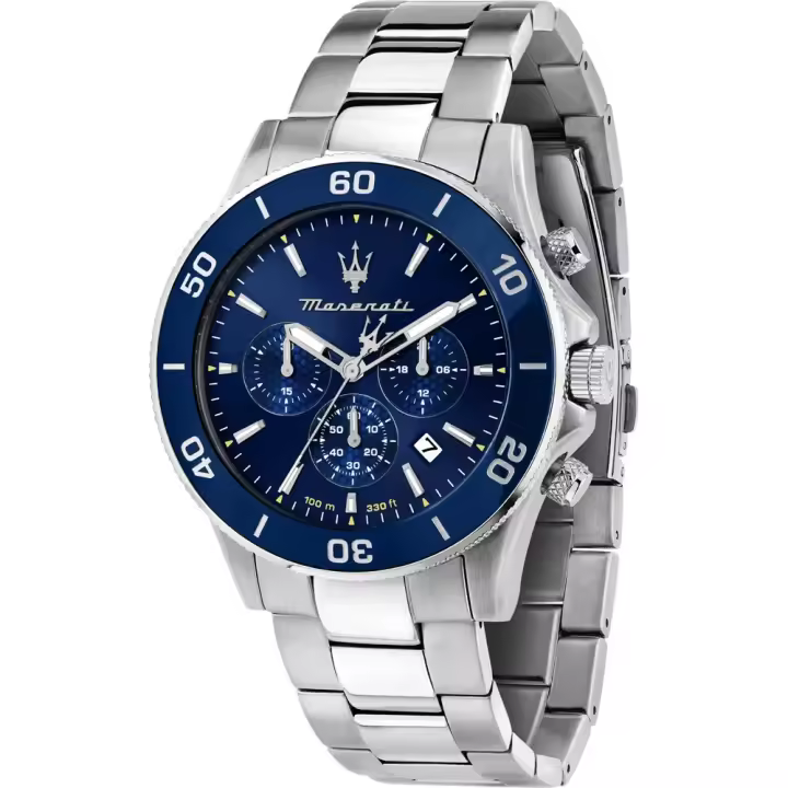 Reloj Maserati R8873600002 Competizione Diver Blue Dial Hombre - 1