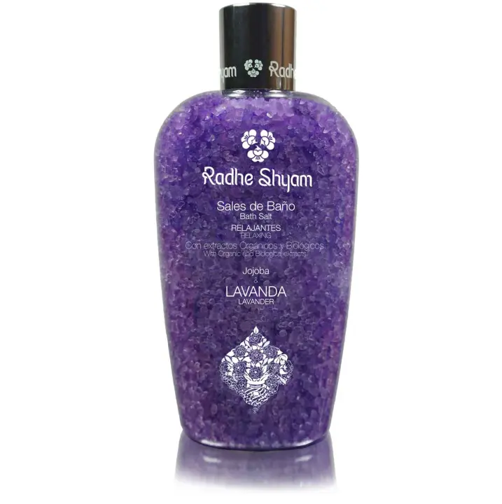 Sales de Baño Radhe Shyam Lavanda 330Gr - Fragancia Relajante - 1