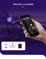 Escáner automático mini ELM327 Bluetooth 4.0 compatible con OBD2 V3. Herramienta de diagnóstico para coche. Herramienta de escaneo para accesorios de coche Junsun - details 7