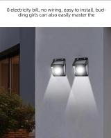 Lámpara Solar Exterior Con Sensor De Movimiento PIR 30 LED Luz De Pared Impermeable Para Jardín Decoración De Calle Luz Solar Autónoma - details 26
