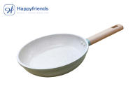 Set de 3 Sartenes Cocina con Revestimiento Antiadherente para Inducción ELEGANTECO | Modelos y Tamaño a Elegir Ø20/22/24/26/28/30/32 cm | Mango Soft-Touch | Juego de Sartenes | Libre de PFOA - Happy Friends - details 1