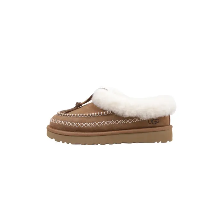 UGG Tasman Alpine Zueco Plano Mujer Cuero - 1