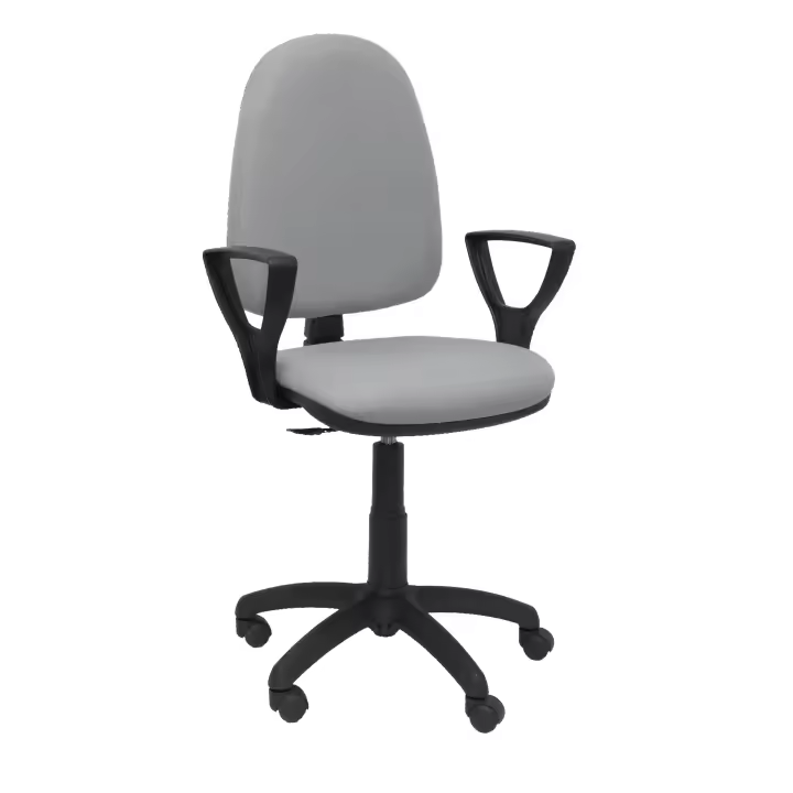 Piqueras Y Crespo Silla de Oficina Ergonómica BALI Gris Claro con Brazos - 1