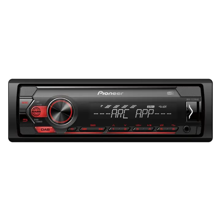 Autorradio PIONEER MVH-S220DAB Iluminación Roja USB,compatible Apple-Androi - 1