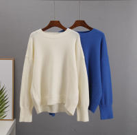 Suéter De Punto Grueso Para Mujer Hirsionsan Oversized Casual Chic Suave De Otoño Invierno Estilo Básico Pullover Suelto - details 14