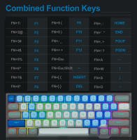 Teclado Mecánico De Juego E-YOOSO Hz-61 RGB USB Mini 8K Con Interruptores Magnéticos Y Cable Desmontable Para PC Y Laptop 61 Teclas - details 10