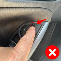 Pegatina Para Botón De Ajuste Del Espejo Retrovisor Lateral Para Ford Focus 3 MK3 2012-2018 Accesorios De Interior Cubierta De Molduras - details 4