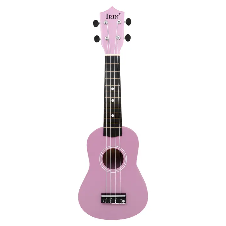 IRIN Ukulele De 21 Pulgadas 4 Cuerdas Rosa Mini Guitarra Basswood Para Principiantes Y Niños Instrumento De Cuerda Regalo Ideal Para Escuela Y Presentaciones Profesionales - 1