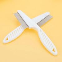 Peine De Acero Inoxidable Para Perros Y Gatos Cepillo De Aseo Para Mascotas Herramienta De Pelaje Y Pulgas Ideal Para Baño Y Limpieza - details 17