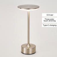 Lámpara De Mesa LED Sin Cable Con Interruptor Táctil Recargable Por USB Luz De Ambiente Portátil Para Dormitorio Y Comedor - details 5
