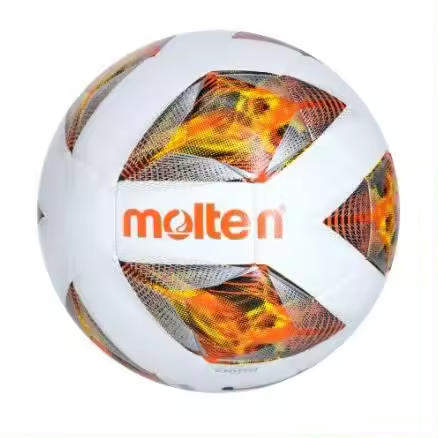 Balón Fútbol Molten F5A1711 Blanco Naranja Talla 5 - 1