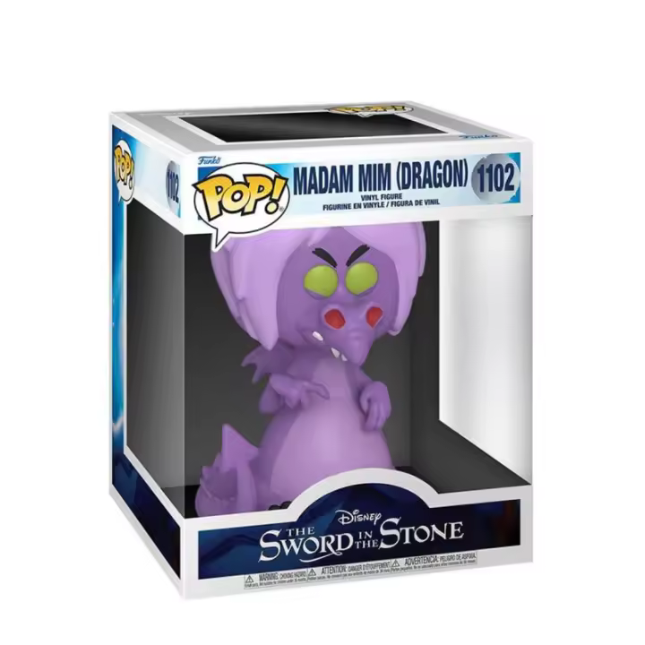 Funko pop disney : the sword in the stone madam mim (dragon) con opcion aleatoria chase - 1