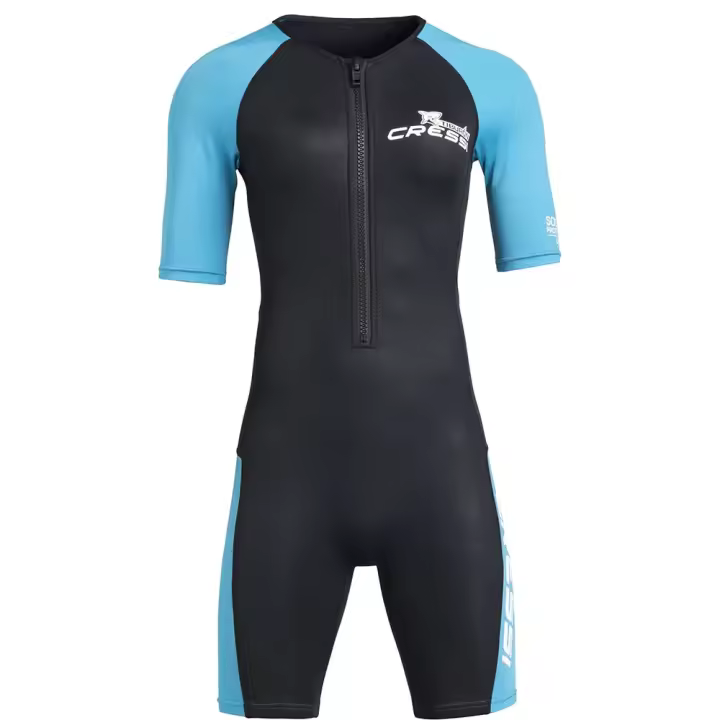 Cressi Traje Corto Tiburon 2 Mm Azul,Negro Mujer Adulto - 1