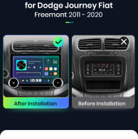 Junsun X8 11.5“ 2K 2000*1200 QLED CarPlay inalámbrico Android Auto radio para Fiat Freemont 2012 2013 2014 2015 2016 2017 2018 2019 2020 de coche  autoradio multimedia - details 1