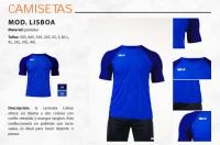 Camiseta Lisboa de juego BKA. Cualquier tipo de deporte. Transpirable, manga Ranglan. - details 0