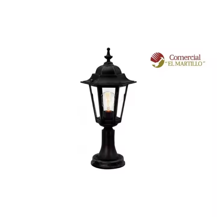GARZA - FAROL SOBREMURO LED NEGRO - 1