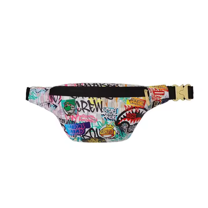 Riñonera Sprayground 910B6607NSZ Sip the Rizz Cream Crossbody Savvy - 1