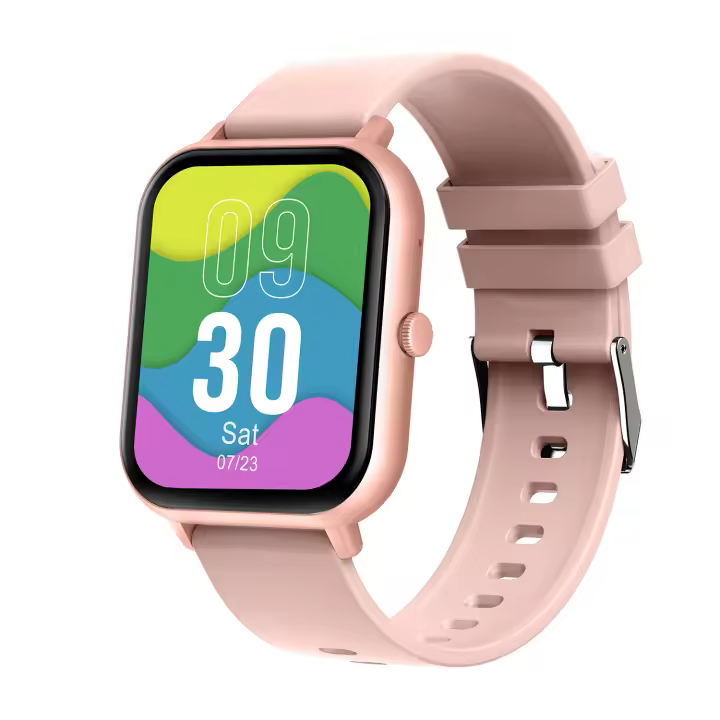 DAM. Smartwatch ZL54C con pantalla de 1,8 HR, medición de tensión y de O2. Sumergible, varios modos deportivos, notificaciones de apps. 4,8x1,3x5cm - 1