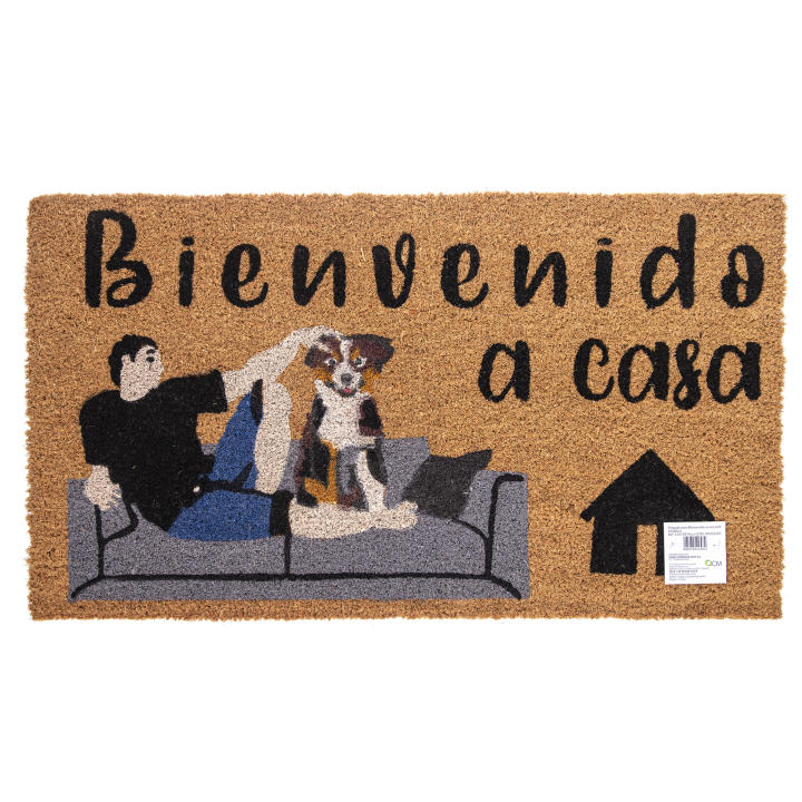 Paillasson Coco Intérieur Extérieur 75 X 45 Cm (bienvenue Oiseaux