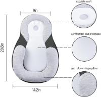 Asiento de cama en el suelo Funda suave y cómoda hecha de espuma viscoelástica, Comodidad portátil mejorada Soporte ergonómico ajustable - details 0