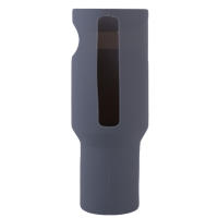 Funda De Silicona Completa Para Botella Stanley 40oz Protector Antideslizante Y Antarrugas Tamaño Aproximado 25cm X 10cm X 10cm Peso Aproximado 120g Colores Rosa Gris Azul - details 5