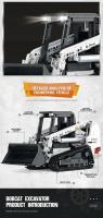 Bloques De Construcción Bobcat Loader 1366PCS Para Niños Vehículo De Ingeniería Remoto Ciudad MOC Bloques Técnologías Juguete DIY Regalo De Cumpleaños - details 3