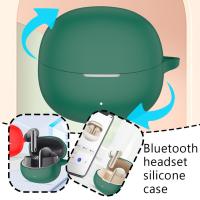 Funda Protectora Para QCY Melobuds pro Silicone Suave Antichoque Impermeable Y Anti-Polvo Accesorios De Carga Resistente a Arañazos - details 1