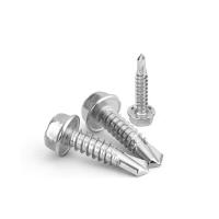 Tornillos Autoencajados De Cabeza Hexagonal DIN7504K De Acero Inoxidable 316/410 M4.2 M4.8 M5.5 M6.3 Con Anillo Para Mecánica Automotriz Energía Solar Eólica Muebles Construcción - details 3