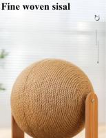 Juguete Interactivo Para Gatos Placa De Rasguñado Vertical Con Diseño De Bolas Resistente Al Desgaste Y No Desprendible Juguetes Para Mascotas Estables Para El Hogar - details 8