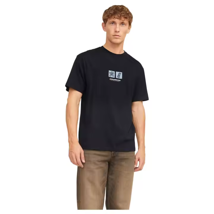 Camiseta de Manga Corta Jack&Jones  para hombre en color negro - 1