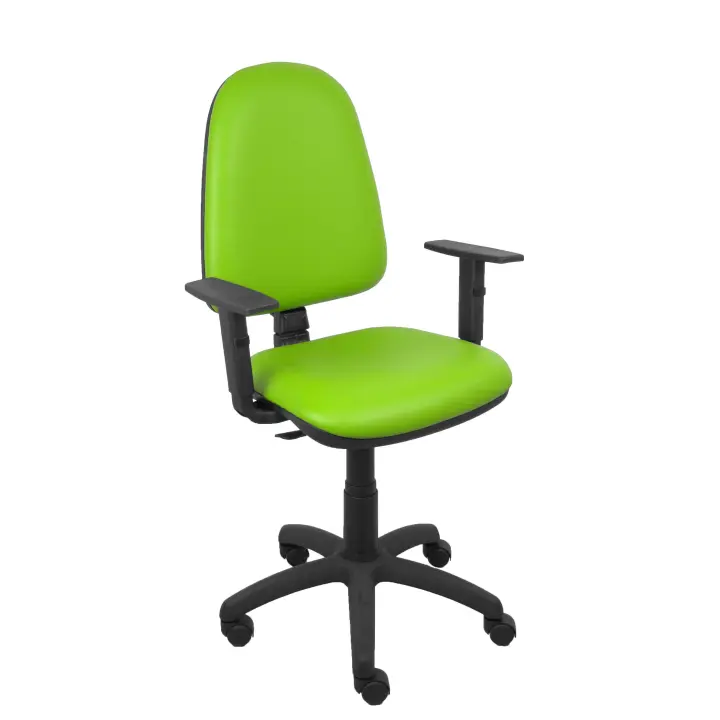 Silla de Oficina Ergonómica Piqueras Y Crespo con Brazos Regulables y Tejido Similpiel Pistacho - 1