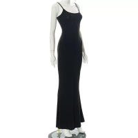Vestido Bodycon De Fiesta Para Mujer Maxi Con Tirantes Elegante Y Delgado Sin Mangas Para Bodas Y Noches Elegantes Verano Multi-Colores - details 17