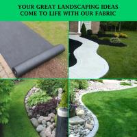 1pc Seda De Paisaje Negra De Gran Capacidad Barreira Antigrasie Permeable Al Agua Para Jardín De Villa Y Courtyard - details 4