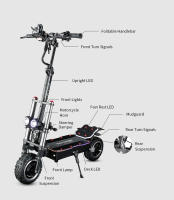 Scooter eléctrico de alto rendimiento Halo Knight T107Pro 60V 6000W 38.4Ah 95KM/H con neumáticos todo terreno, plegable para adultos. - details 8