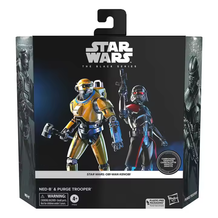 Figura 2‑Pack NED‑B & Purge Trooper Carbonized 15 cm Hasbro The Black Series F70 - 1