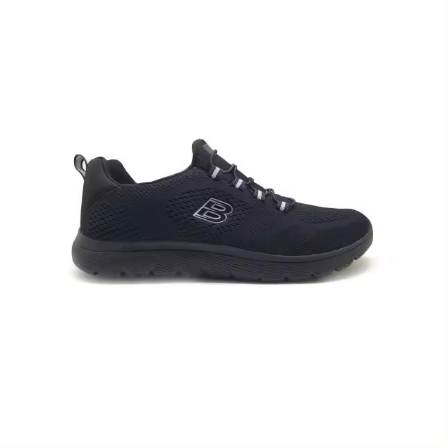 DOUBLE MEMORY DEPORTIVA HOMBRE SIN CORDONES Y PLANTILLA MEMORY FOAM 9801NEGRO DOUBLE MEMORY - 1