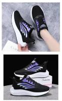 Zapatillas deportivas de primavera para mujer, zapatillas casuales cómodas y versátiles de alta calidad, zapatillas para correr para estudiantes con tejido volador. - details 1