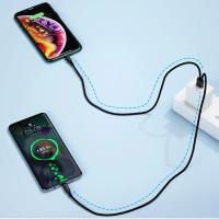 Cable De Datos 2 En 1 Tipo C Micro 1.2m Carga Rápida 5A Para Samsung Huawei Xiaomi Cable Splitter Y Cordón USB a Para Teléfonos Móviles - details 5