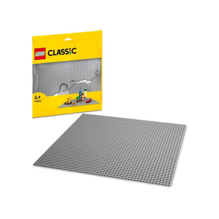 Lego Classic 11024 Base Gris edad 4+ - contiene 1 piezas 22L11024 - 1