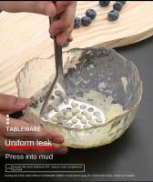 Molinillo De Patatas De Acero Inoxidable Manual Triturador De Verduras Eco-amigable Herramienta De Cocina Para Calabaza Y Tofu - details 7
