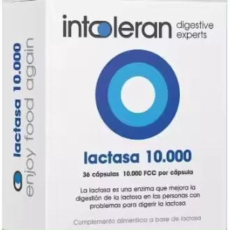 Intoleran Lactasa 10000 36 Cápsulas - 1