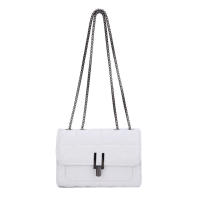 Bolso Cuadrado Clásico Con Detalles De Cremallera Sólido Con Cadena De Hombro Todoterreno Material Principal PU Sin Químicos De Origen Fujian - details 8