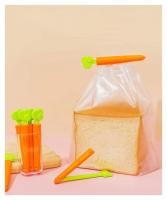 Nuevo Portátil Aparato De Almacenamiento De Cocina Herramienta Plástica Para Alimentos Y Snacks Con Sellador Y Abrazadera Ecológica Reutilizable - details 5